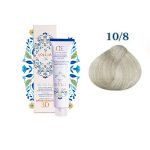رنگ مو لولیا 10.8 بلوند زیتونی پلاتینه Lollia 3D Hair Color