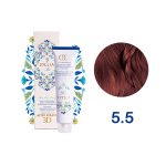 رنگ مو لولیا 5.5 ماهاگونی تیره Lollia 3D Hair Color
