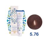 رنگ مو لولیا 5.76 قهوه ای شکلاتی روشن Lollia 3D Hair Color