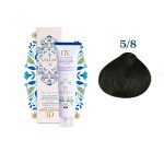 رنگ مو لولیا 5.8 قهوه ای زیتونی روشن Lollia 3D Hair Color