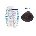 رنگ مو لولیا 8.11 بلوند خاکستری قوی Lollia 3D Hair Color