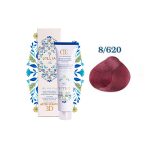 رنگ مو لولیا 8.620 بلوند قرمز شرابی Lollia 3D Hair Color
