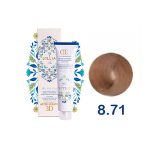 رنگ مو لولیا 8.71 بلوند شنی Lollia 3D Hair Color