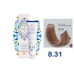 رنگ مو لولیا 8.31 بلوند بژ Lollia 3D Hair Color