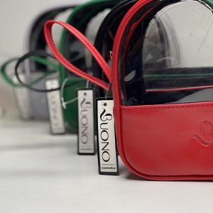 کیف آرایشی  شفاف چرمی بونو بزرگ کد 9060