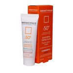 ضد آفتاب فلوئید درماتیپیک بی رنگ پوست چرب مدل Fluid Mat با SPF+50 و حجم 50 میلی لیتر