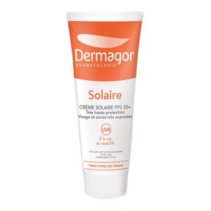 کرم ضد آفتاب درماگور بی رنگ SPF50