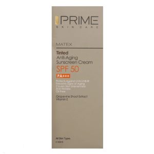 کرم ضد آفتاب رنگی پرایم، SPF50