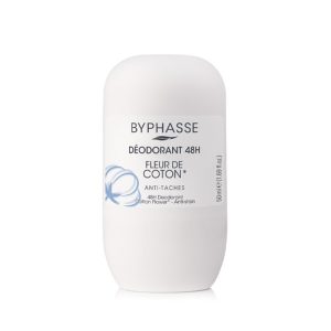 مام رول گل پنبه بایفس ضدتعریق 48 ساعته 50 میل Byphasse deodorant cotton