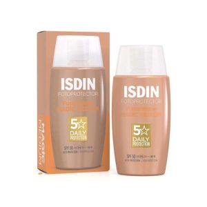 ضد آفتاب فیوژن واتر رنگی ایزدین رنگ Medium حجم 50 میل