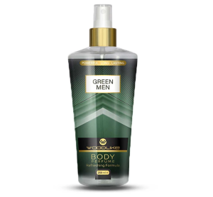 بادی اسپلش مردانه وودلایک مدل GREEN MAN حجم 250 میلی لیتر