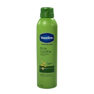 اسپری لوسیون بدن وازلین حاوی عصاره آلوئه ورا Aloe Soothe حجم 190 میل