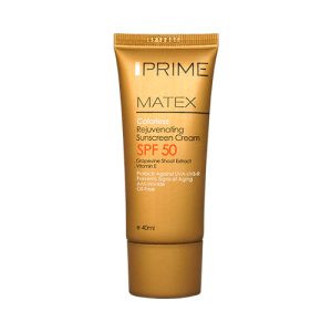 کرم ضد آفتاب جوان کننده پرایم  رنگی SPF50 حجم ۴۰ میلی لیتر