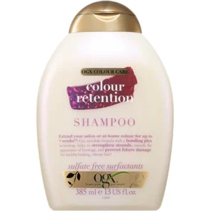 شامپو محافظ رنگ مو او جی ایکس OGX مدل Colour retention حجم 385ml