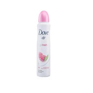 اسپری دئودورانت زنانه داو مدل GO FRESH رایحه انار حجم 250 میل