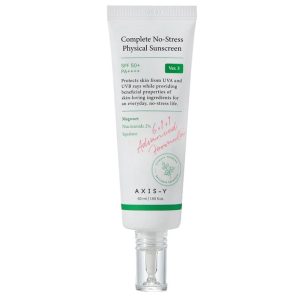 کرم ضد آفتاب بدون استرس اکسیس وای, OxesisW مدل Complete No Stress SPF ۵۰ حجم ۵۰ میلی‌لیتر مناسب انواع پوست