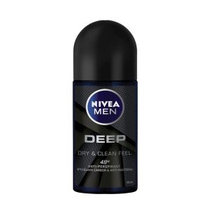مام رول ضد تعریق مردانه نیوآ deep black dark wood حجم 50 میل