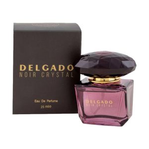 عطر جیبی زنانه دلگادو مدل CRYSTAL NOIR حجم 30 میل