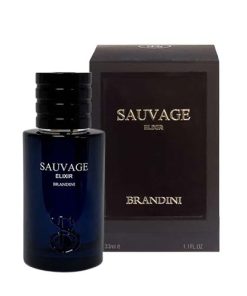 عطر جیبی مردانه برندینی مدل Sauvage Elixir حجم 33 میلی لیتر