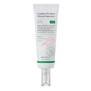 کرم ضد آفتاب بدون رنگ اکسیس وای +SPF 50 مدل Complete No Stress ‌مناسب انواع پوست‌ حجم 50 میلی‌لیتر