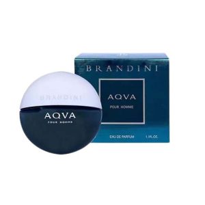 عطر ادوپرفیوم مردانه برندینی مدل Aqva حجم ۳۳ میلی لیتر خنک شیرین