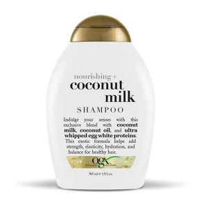 شامپو مغذی و آبرسان او جی ایکس مدل COCONUT MILK حجم 385 میل