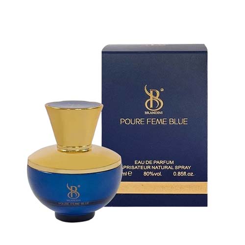 عطر جیبی پورفم بلو زنانه برندینی Poure feme blue