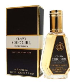 ادکلن 50 میل فراگرنس ورد مدل کلاسی چیک گرل رایحه گود گرل (گودگرل) (Chic Girl)Good Girl