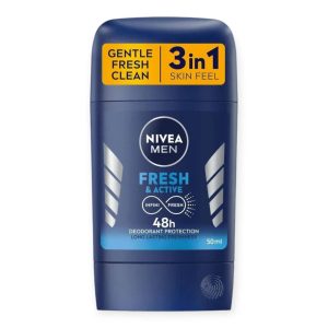 مام صابونی مردانه نیوا مدل FRESH ACTIVE حجم 50 میل