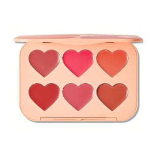 پالت 6 رنگ رژگونه کرمی شیگلم Sheglam Flush Crush Cream Cottage Core Blush Palette