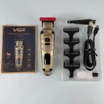 ماشین اصلاح موی سر و صورت وی جی ار مدل V-901 تیغه کربن استیل - تصویر 10