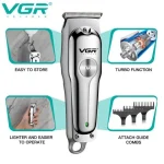 ماشین اصلاح موی سر و صورت وی جی ار مدل PROFESSIONAL V_071 با تیغه استیل ضد زنگ - تصویر 4