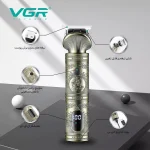 ماشین اصلاح موی سر و صورت وی جی آر مدل V-106 با تیغه استیل ضدزنگ - تصویر 8