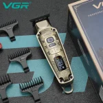 ماشین اصلاح موی سر و صورت وی جی ار مدل V-901 تیغه کربن استیل - تصویر 5