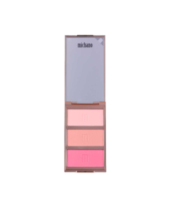 پالت رژگونه 3 رنگ شماره 420 میچانو MICHANO Blush Palette