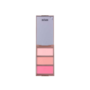 پالت رژگونه 3 رنگ شماره 420 میچانو MICHANO Blush Palette