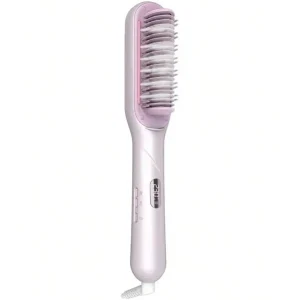 برس حرارتی بخاردار شیگلم مدل Hydra Shot Steam straightening brush Pro با مخزن بخار داخلی و سیستم یون‌ساز